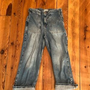 Free people, carpenter jeans - 30” - light wash